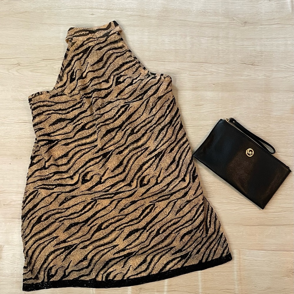Zebra Print  Dress